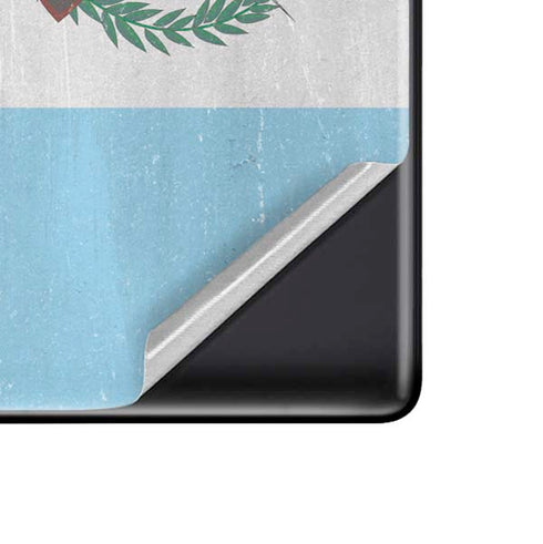 Guatemala Flag Distressed Pixel Skins